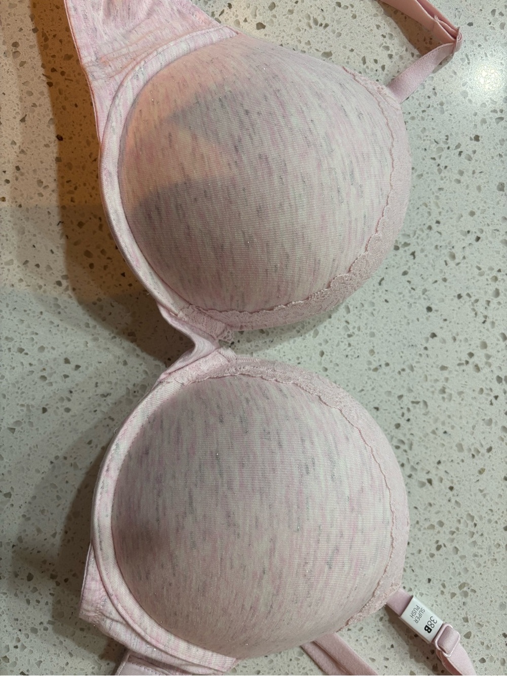 Victoria's Secret Light Pink Heathered T-Shirt Bra
